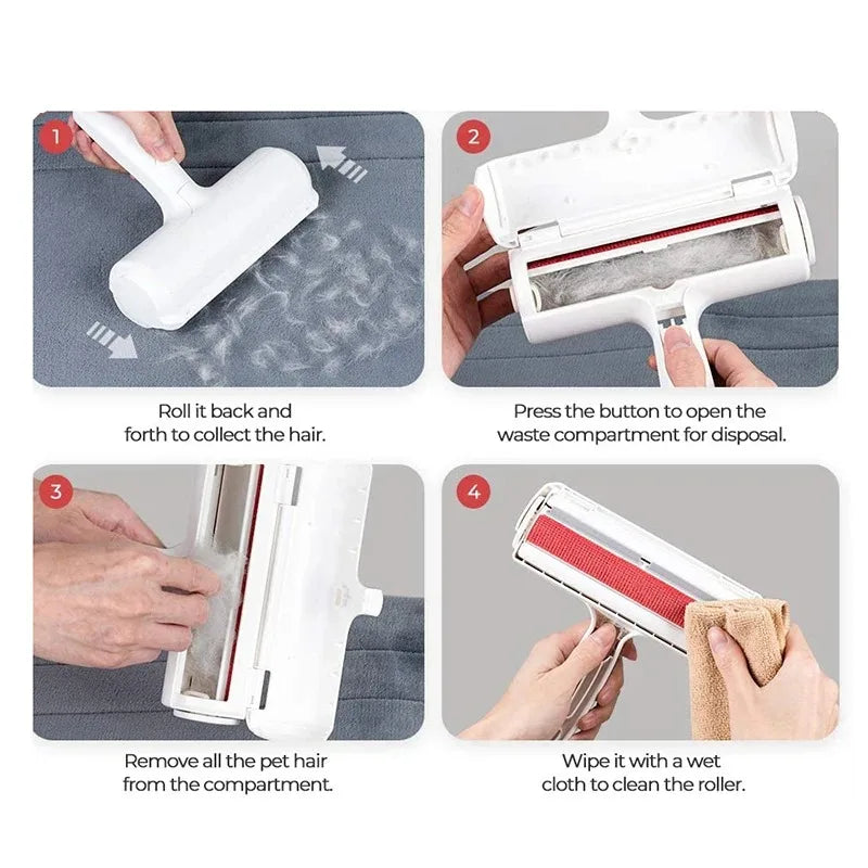PackLivo Self-Cleaning Roller – One Hand, One Swipe, Done