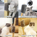 PackLivo Cat Corner Scratcher Brush – Their Happy Place, Your Clean Space