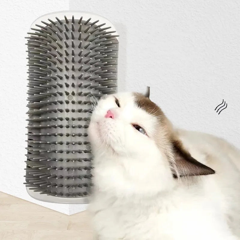 PackLivo Cat Corner Scratcher Brush – Their Happy Place, Your Clean Space