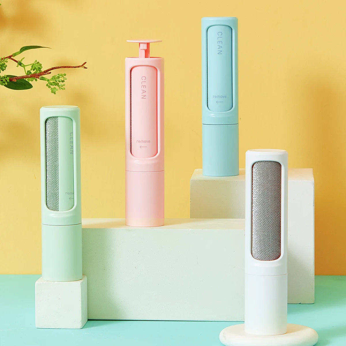 PackLivo 2-in-1 Lint Roller Brush – Double the Power, Zero the Fur