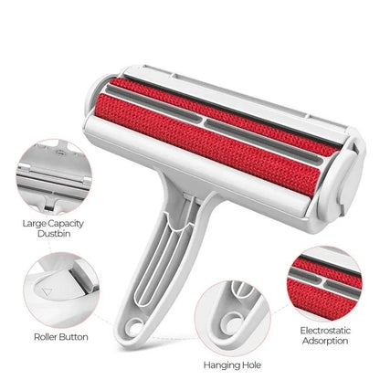 PackLivo Self-Cleaning Roller – One Hand, One Swipe, Done